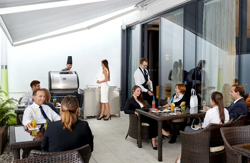 Terrace, Occidental Praha Five, Prague