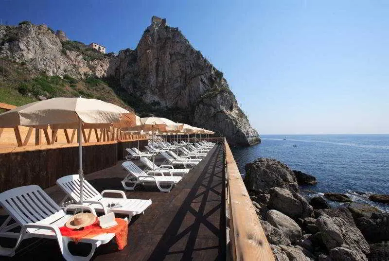 Beach, Hotel Capo dei Greci, Catania