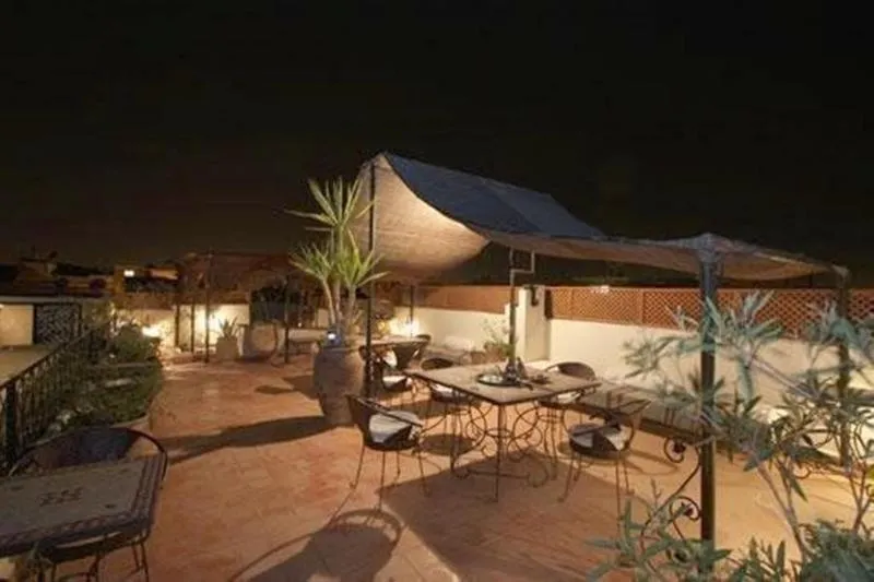 Terrace, Riad Dar Bounouar, Marrakech