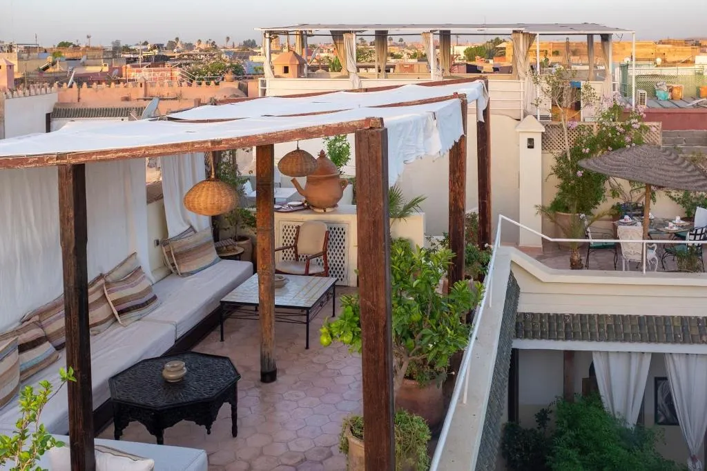General view, Riad Le Coq Fou, Marrakech