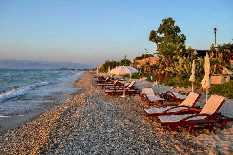 Beach, Tassos Apartments, Corfu