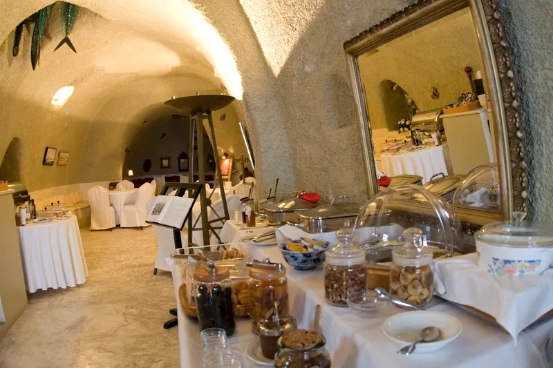 Restaurant, Heliotopos, Santorini