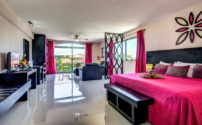 DOUBLE KING SIZE BED Room, Suites Corazon, Playa Del Carmen