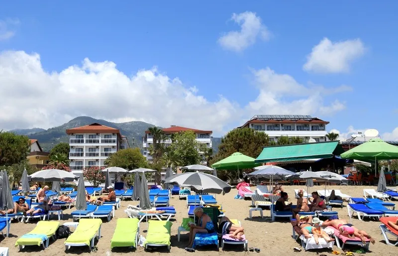 Beach, Eftalia Downtown Hotel, Antalya