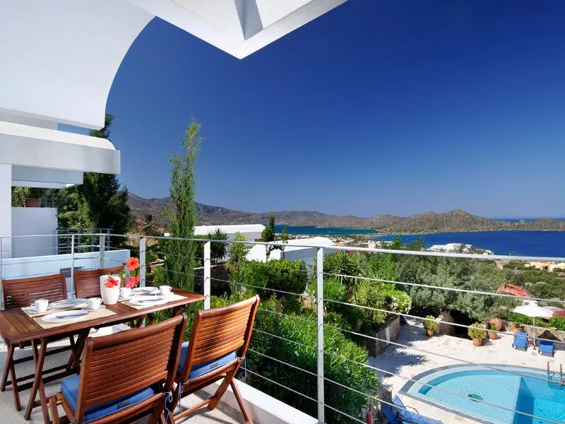 Terrace, Elounda Living Residences, Crete