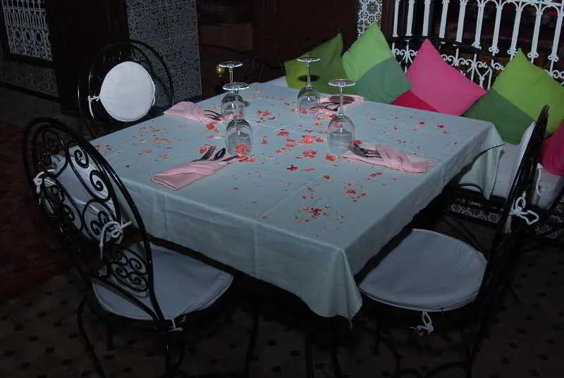 Restaurant, Riad Les Oliviers and Spa, Marrakech