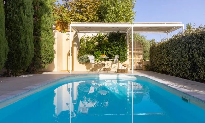JUNIOR SUITE WITH PRIVATE POOL Room, Atrium Hotel Skiathos, Skiathos
