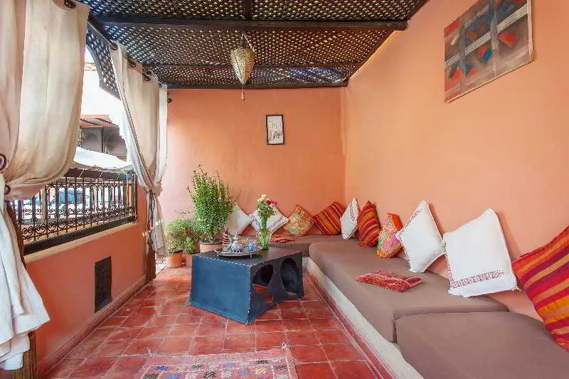 Terrace, Dar Kamar Zamane, Marrakech