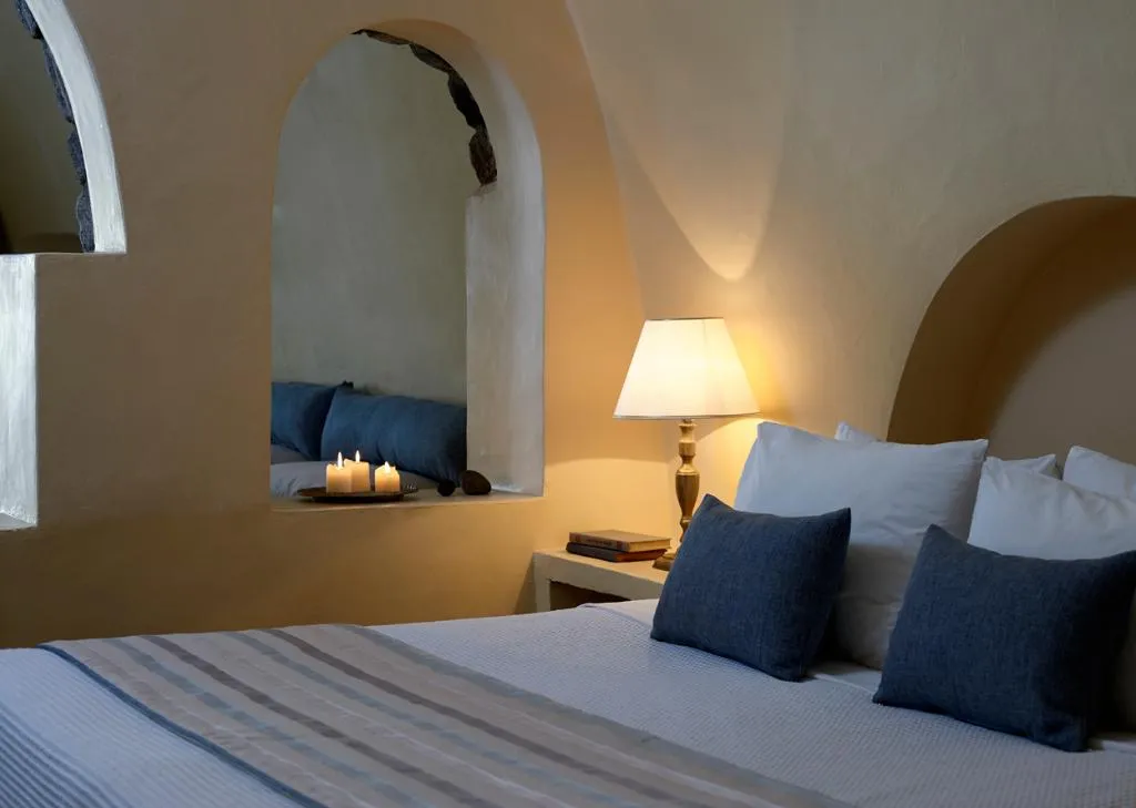 JUNIOR SUITE CLASSIC Room, Zannos Melathron Hotel By Omilos Hotels, Santorini