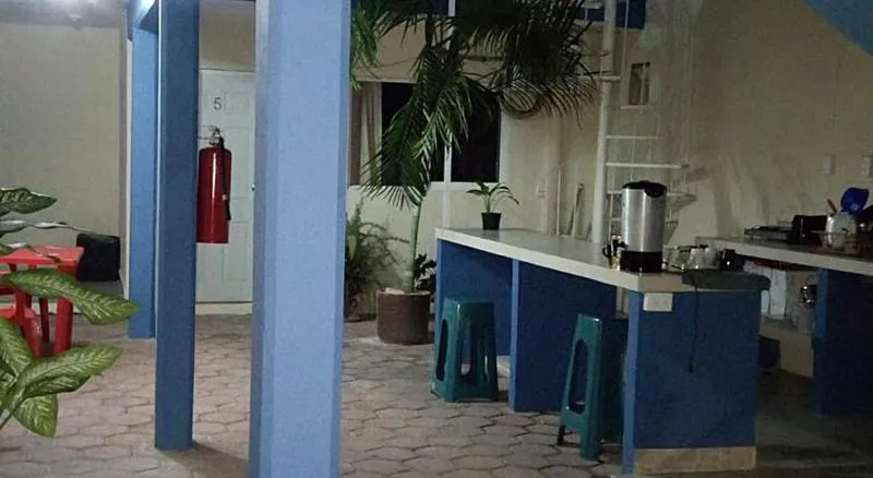 Terrace, La Alegria Hotel, Playa Del Carmen