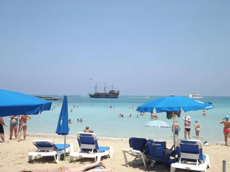 Beach, Alva Hotel Apartments, Cyprus