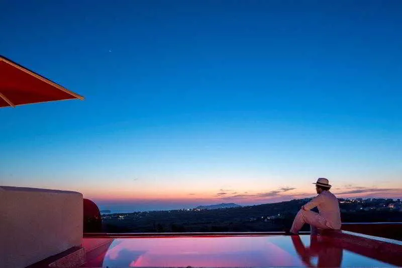 General view, Art Hotel, Santorini