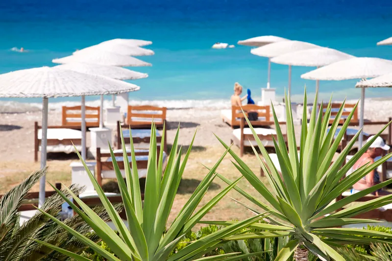 Beach, Dodeca Sea Resort, Rhodes