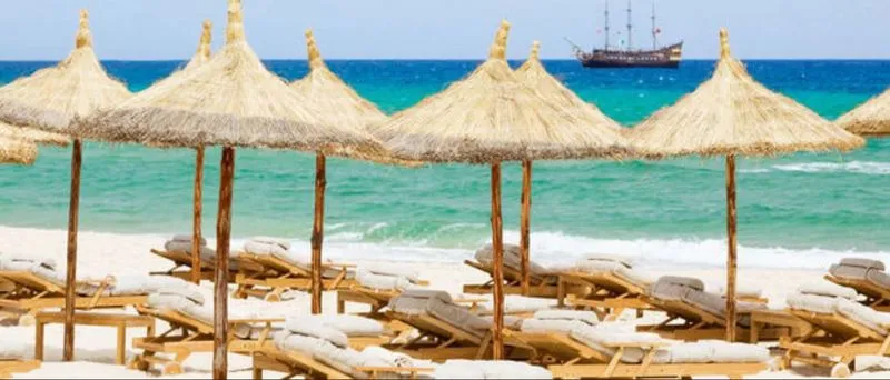 Beach, Movenpick Resort & Marine Spa Sousse, Tunisia