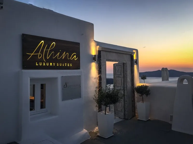 Lobby, Athina Luxury Suites, Santorini