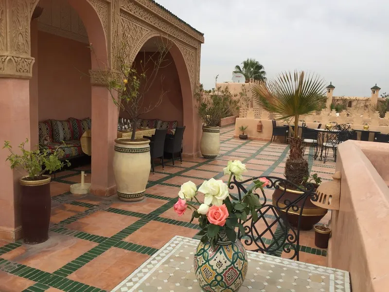 Terrace, Riad and Spa Esprit Du Maroc, Marrakech