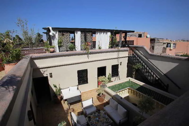 Terrace, Riad La Croix Berbere De Luxe, Marrakech