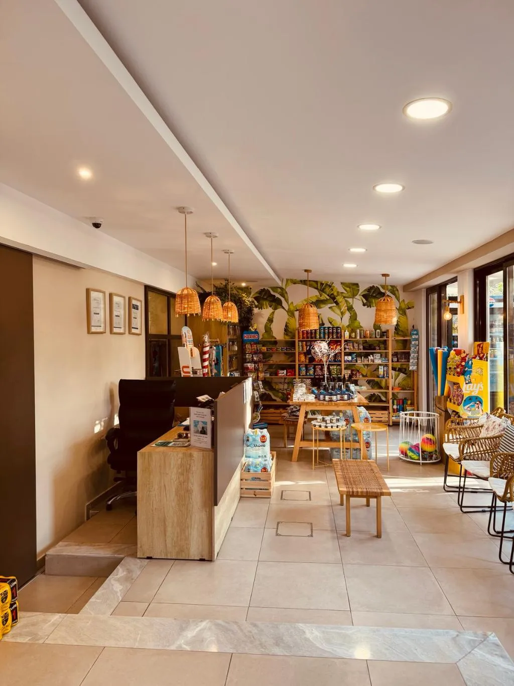 Lobby, Argiro Village, Rhodes