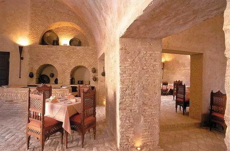 Restaurant, Hotel La Kasbah Kairouan, Tunisia