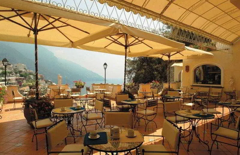 Terrace, Hotel Posa Posa, Naples