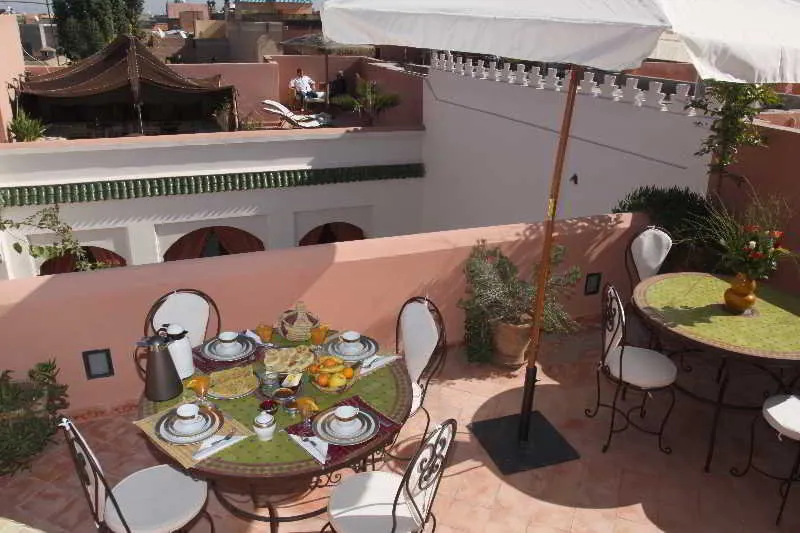 Terrace, Riad Cannelle, Marrakech