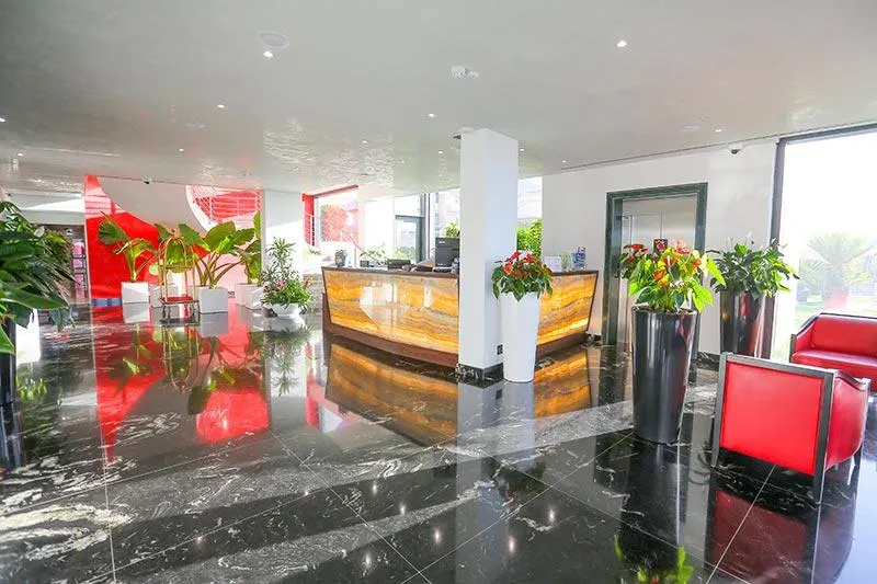 Lobby, Victoria Palace Hotel, Palermo