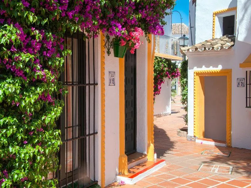 General view, Globales Pueblo Andaluz, Costa Del Sol