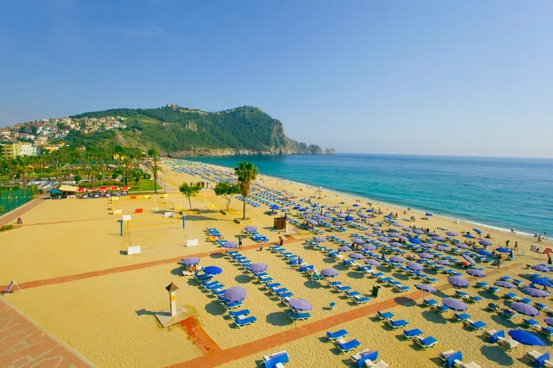 Beach, Gardenia Hotel, Antalya