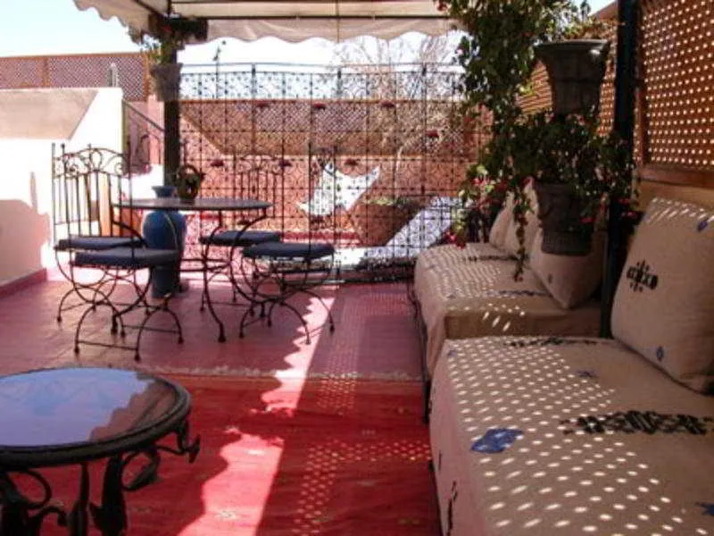 Terrace, Riad Dar Latifa, Marrakech