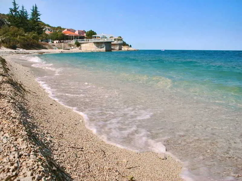 Beach, Apartments Kanegra Plava Laguna, Istria