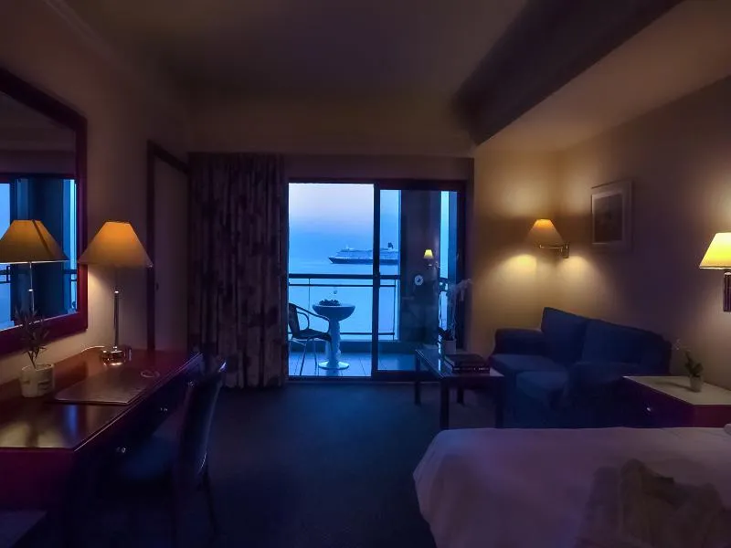 Double or Twin SEA FRONT Room, Mediterranean Hotel, Rhodes