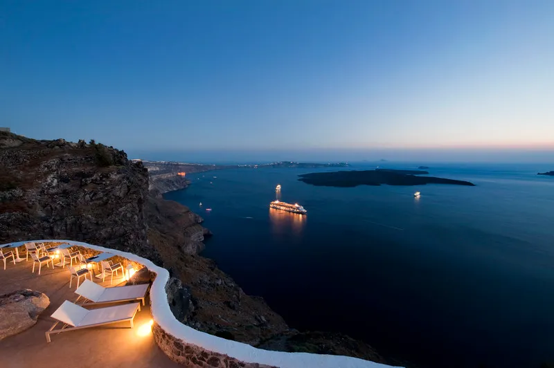 Terrace, Cocoon Suites, Santorini