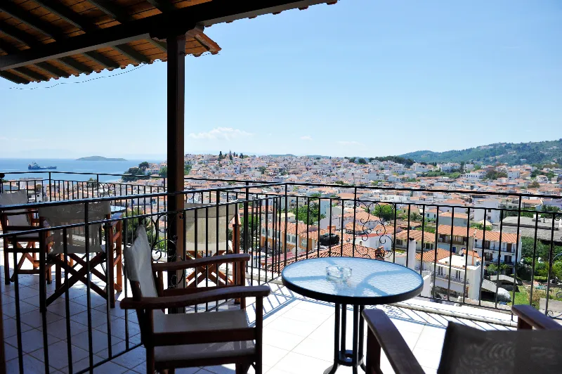 Terrace, Stefanis House, Skiathos