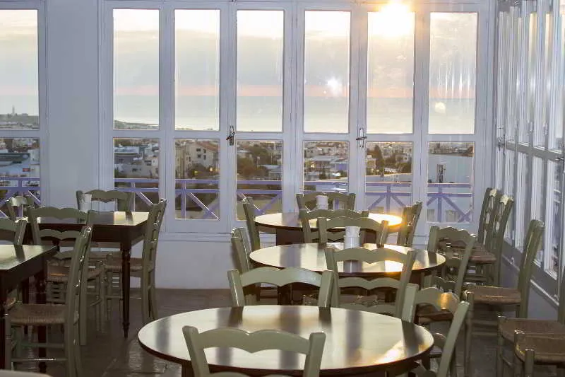 Restaurant, Axiothea Hotel, Cyprus