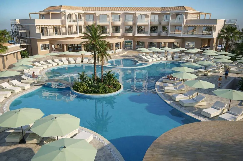 General view, Mythos beach Hotel, Rhodes