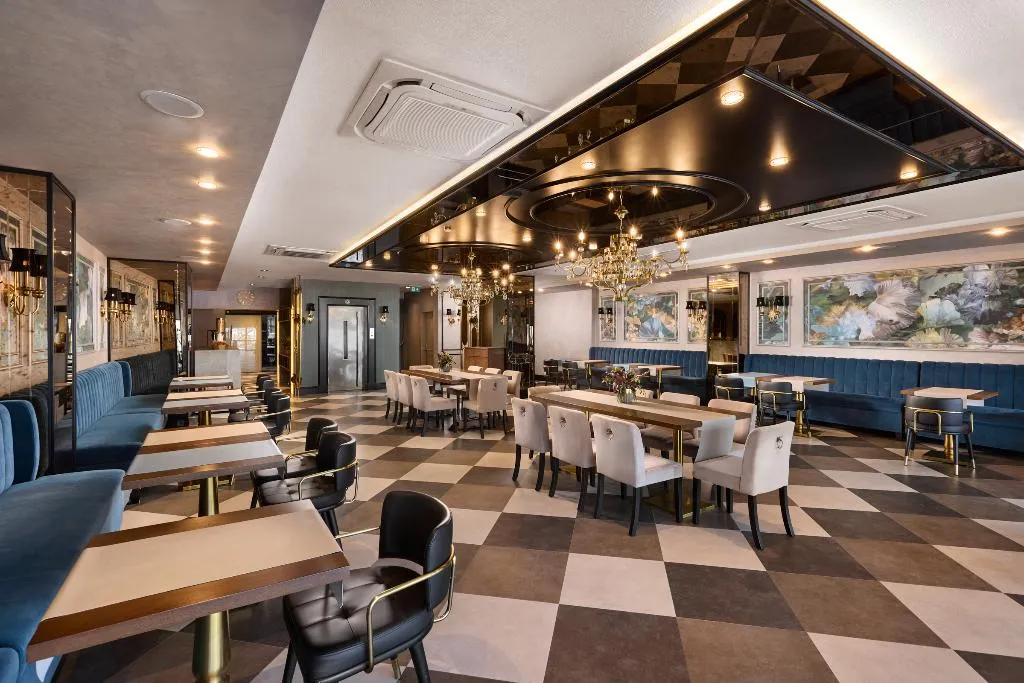 Restaurant, The New Zeybek Hotel, Izmir