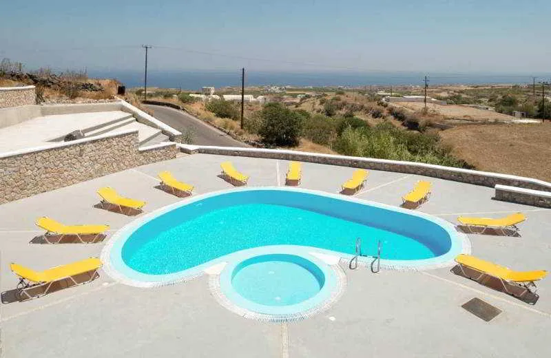 Pool, Moonlight Apartments, Santorini