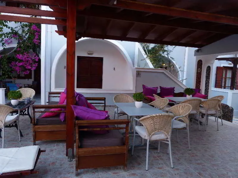Bar, Aparthotel Black Sand, Santorini