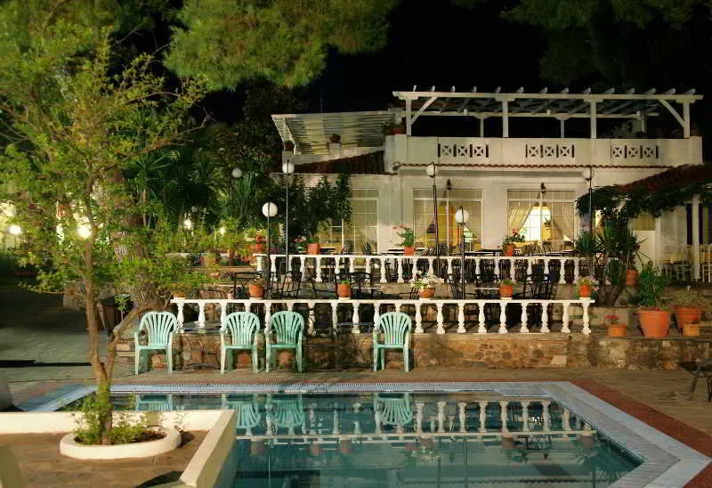 Restaurant, Porfi Beach, Halkidiki