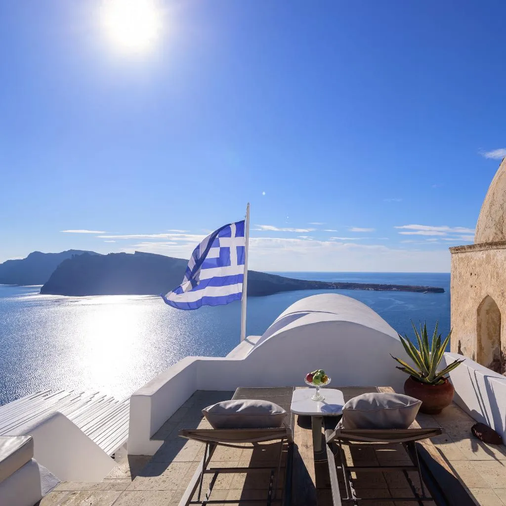 SUITE HONEYMOON Room, Fanari Villas, Santorini