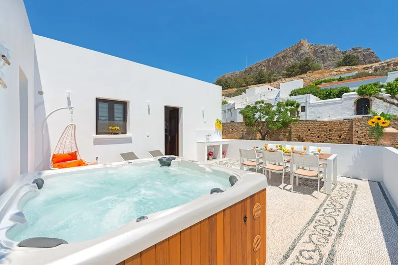 General view, Lindos Diamond Exclusive Villa, Rhodes