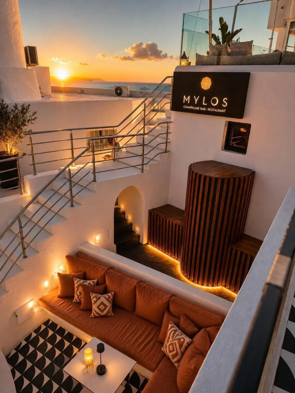 Restaurant, Sun Rocks Boutique Hotel | Caldera View Suites, Santorini