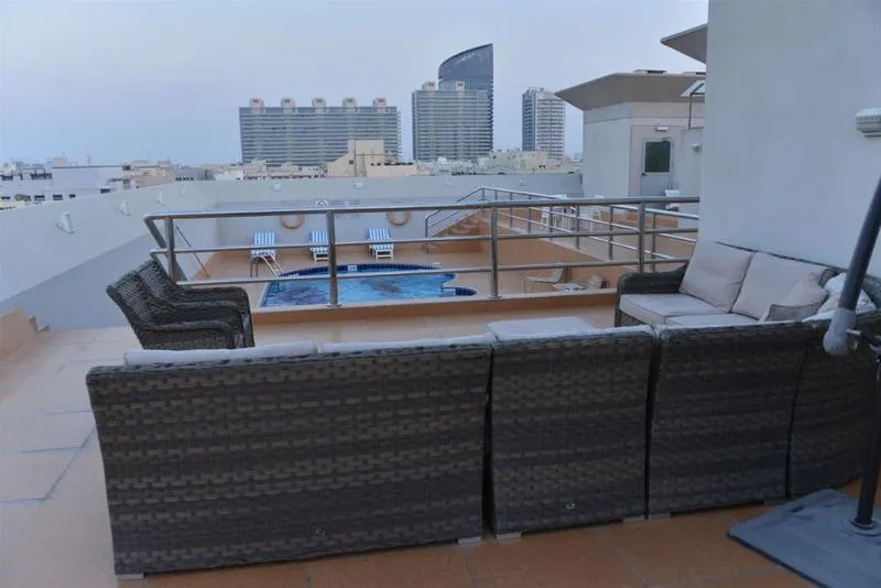 Terrace, Desert Rose Apartments, Dubai