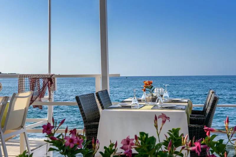 Restaurant, Alia Beach Hotel, Crete