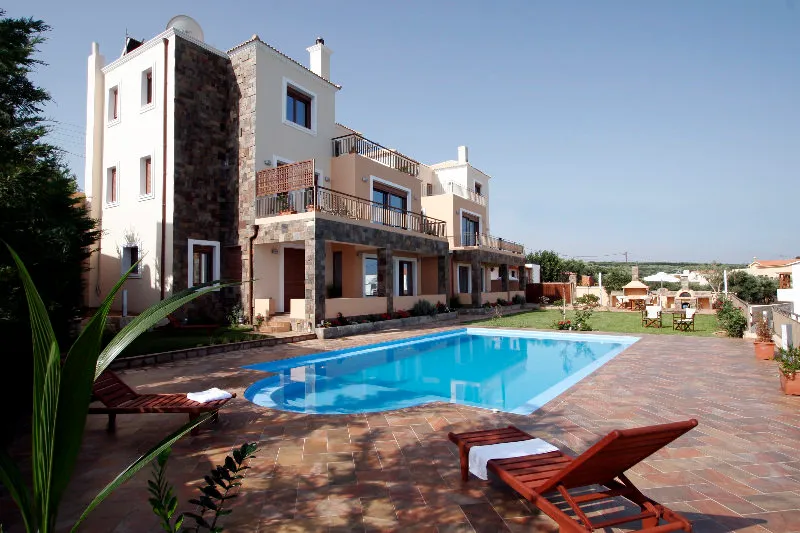 General view, Villa Caneva, Crete