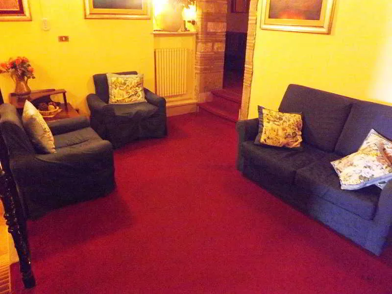 Lobby, Albergo Della Posta, Rome