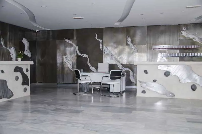 Lobby, RK Beach hotel, Santorini