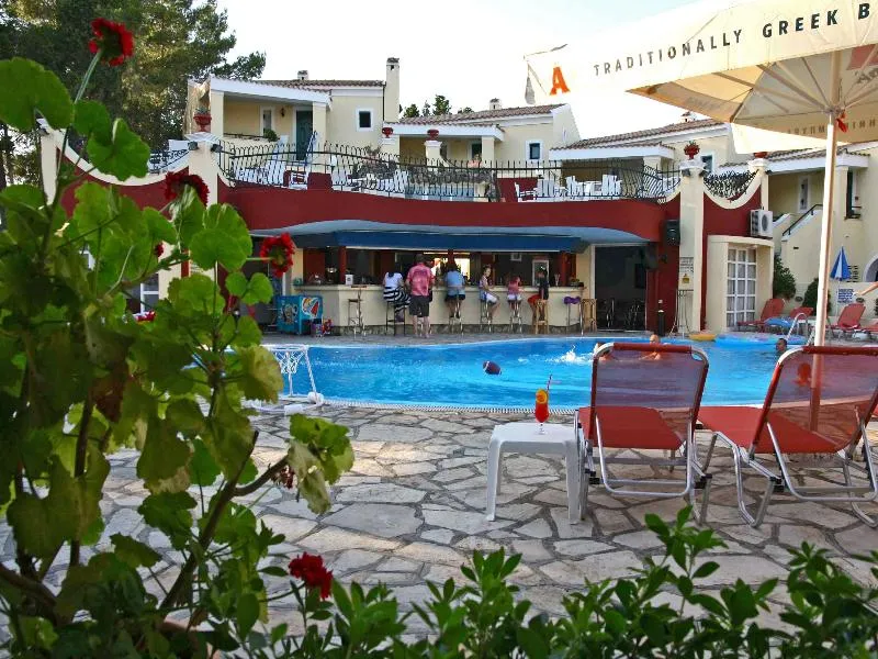Pool, Mediterranean Blue, Corfu