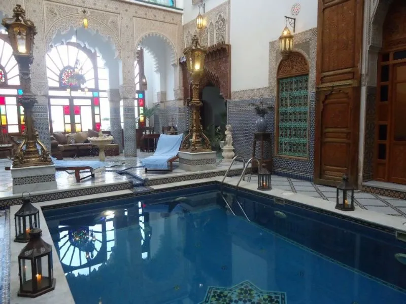 Pool, Riad Arabesque, Fez