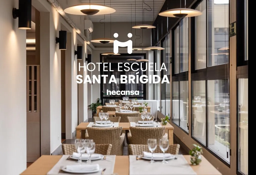 Restaurant, Hotel Escuela Santa Brígida, Gran Canaria